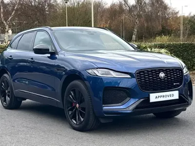 Used Jaguar F-Pace R-Dynamic 200 HP (147 kW) 2022 Blue SUV