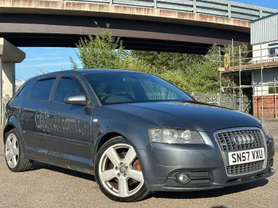 Used Audi A3 S-Line 2007 Grey Hatchback