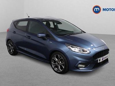 Used Ford Fiesta ST-Line 95 HP (69 kW) 2020 Blue Hatchback