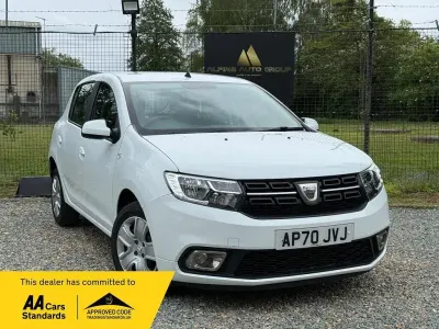 Used Dacia Sandero Comfort 2020 White Hatchback