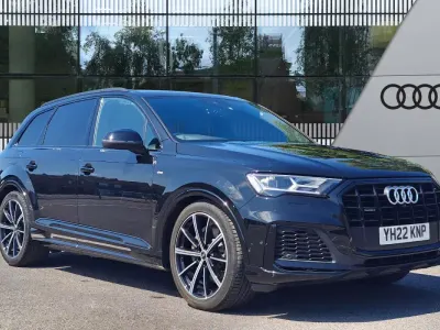 Used Audi Q7 Black Edition 340 HP (250 kW) 2022 Black SUV