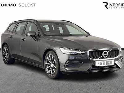 Pine grey Used 2021 Volvo V60 Momentum Estate | £19,450 (Good price)