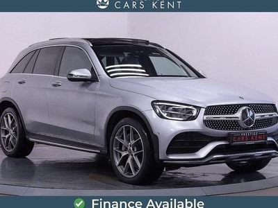 Silver Used 2022 Mercedes GLC300 AMG line SUV | £33,340 (Fair price)