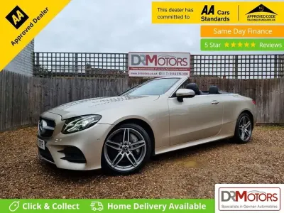 Usado Mercedes E400 AMG line 333 HP (244 kW) 2017 Prateado Cabrios