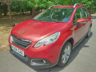 Used Peugeot 2008 Active 69 HP (50 kW) 2014 Red SUV