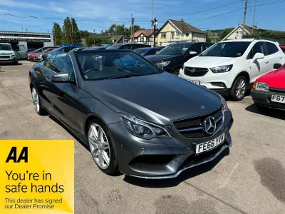 Used Mercedes E220 AMG line 2016 Grey Cabriolet