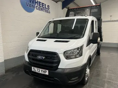 Used Ford Transit S 130 HP (95 kW) 2022 White Cabriolet