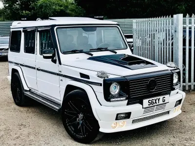 Used Mercedes G500 Edition 2014 White SUV