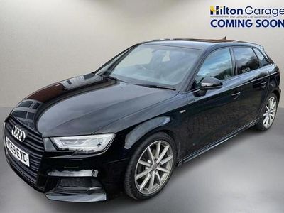 Used Audi A3 Black Edition 150 HP (110 kW) 2020 Black Sedan