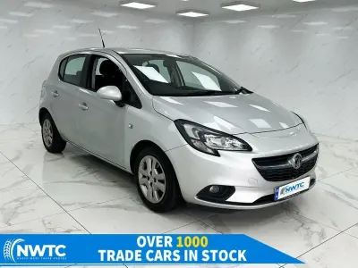 Used Vauxhall Corsa Design Edition 90 HP (66 kW) 2015 Silver Hatchback
