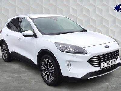 Used Ford Kuga Titanium 150 HP (110 kW) 2020 White SUV