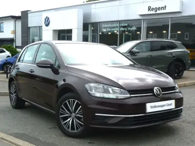 Used VW Golf VII SE 110 HP (80 kW) 2018 Black Hatchback