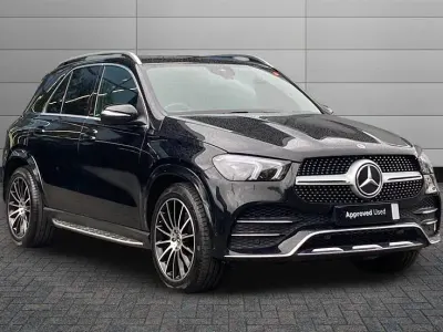 Used Mercedes GLE400 AMG line 330 HP (242 kW) 2022 Obsidian black Estate