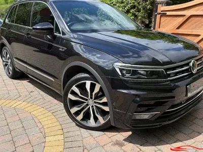 Używany VW Tiguan R-line 150 KM (110 kW) 2018 Czarny SUV
