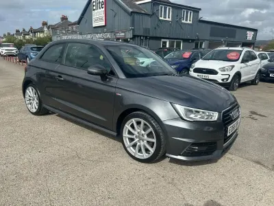 Used Audi A1 S-Line 125 HP (91 kW) 2016 Grey Hatchback