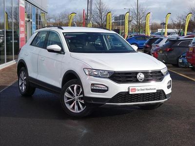 Used VW T-Roc SE 113 HP (83 kW) 2020 White SUV