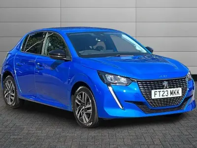 Used Peugeot 208 Allure+ 99 HP (72 kW) 2023 Blue Hatchback