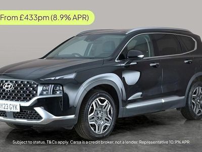 Black Used 2023 Hyundai Santa Fe Ultimate SUV | £26,101 (Good price)