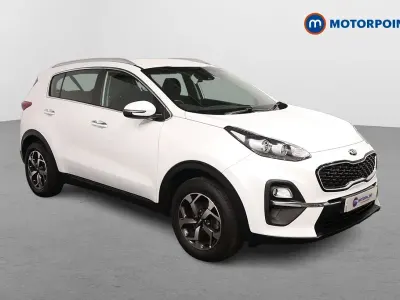 Begagnad Kia Sportage 136 HK (100 kW) 2021 Vit SUV