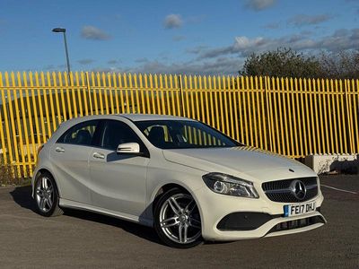 White Used 2017 Mercedes A180 AMG line Hatchback | £8,394 (Fair price)