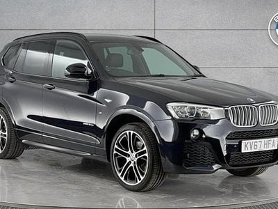 Used BMW X3 M Sport 258 HP (189 kW) 2017 Black SUV
