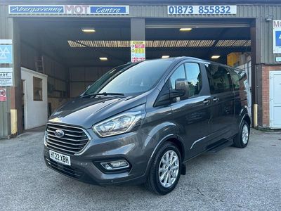 Grey Used 2022 Ford Tourneo Custom Titanium Van | £25,495 (A bit pricey)