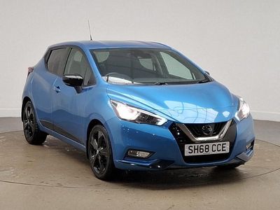 Used Nissan Micra N-Connecta 90 HP (66 kW) 2018 Blue Hatchback