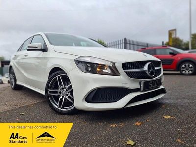White Used 2017 Mercedes A180 AMG line Hatchback | £8,495 (Fair price)