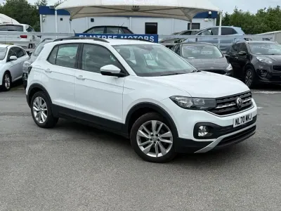 Usado VW T-Cross Edition 2020 Blanco SUV