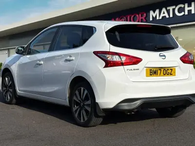 Used Nissan Pulsar N-Connecta 2017 White Hatchback
