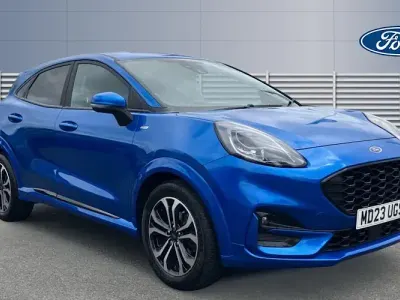 Used Ford Puma ST-Line 125 HP (91 kW) 2023 Blue SUV