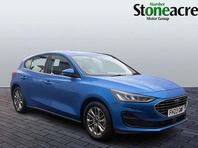 Used Ford Focus Titanium 155 HP (114 kW) 2023 Blue Hatchback