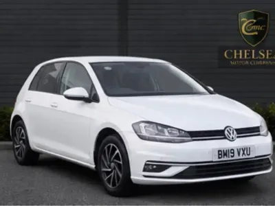 Used VW Golf VII Match 150 HP (110 kW) 2019 White Hatchback