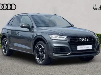 Used Audi Q5 Black Edition 241 HP (177 kW) 2020 Grey SUV