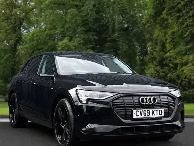 Used Audi e-tron Advanced 300 kW (408 HP) 2019 Black SUV