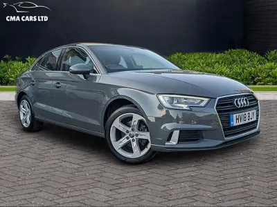 Used Audi A3 Sport 116 HP (85 kW) 2018 Grey Sedan