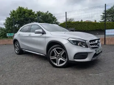 Used Mercedes GLA220 AMG line 177 HP (130 kW) 2017 Silver SUV