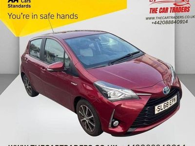 Red Used 2018 Toyota Yaris Hybrid Hatchback | £11,288 (Fair price)
