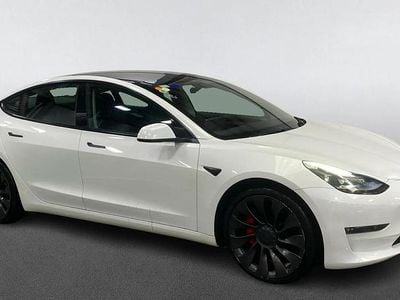 Used Tesla Model 3 Performance 335 kW (456 HP) 2023 White Sedan