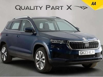 Used Skoda Karoq SE L 150 HP (110 kW) 2023 Blue SUV