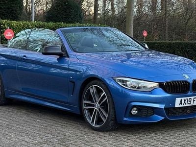 Blue Used 2019 BMW 420 M Sport Cabriolet | £14,730 (Good price)
