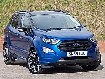 Used Ford Ecosport ST-Line 100 HP (73 kW) 2019 Blue SUV