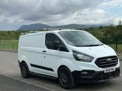 Used Ford Transit Custom 130 HP (95 kW) 2021 White Van