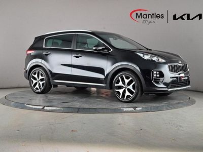 Used Kia Sportage GT-Line 174 HP (127 kW) 2016 Black SUV