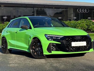 Green Used 2025 Audi RS3 Advanced Sedan | £59,350 (Fair price)