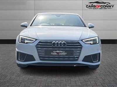 Usado Audi A4 S-Line 190 CV (139 kW) 2019 Blanco Berlina