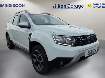 Käytetty Dacia Duster Prestige 100 HP (73 kW) 2021 Valkoinen Katumaasturi