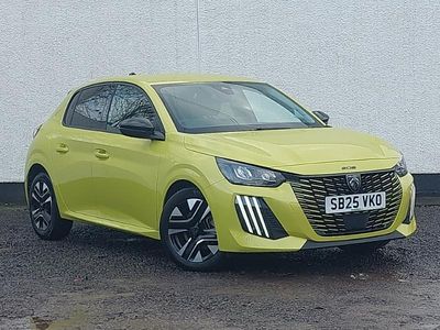 Used Peugeot 208 Allure 101 HP (74 kW) 2025 Yellow Hatchback