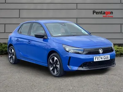 Used Vauxhall Corsa-e Design Edition 100 kW (136 HP) 2024 Blue Hatchback