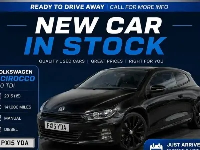 Used VW Scirocco GT 2015 Black Coupe
